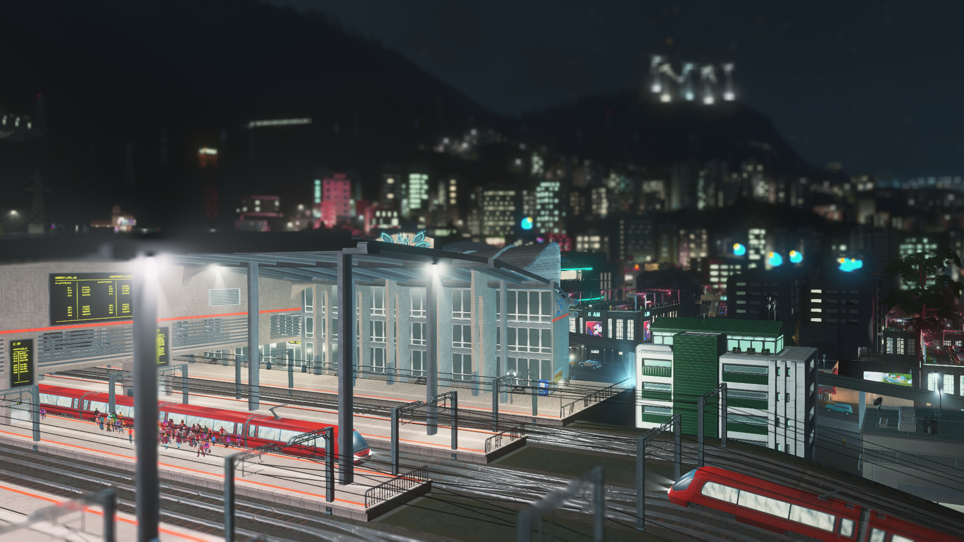 Der neue große Bahnhof in Mass Transit
