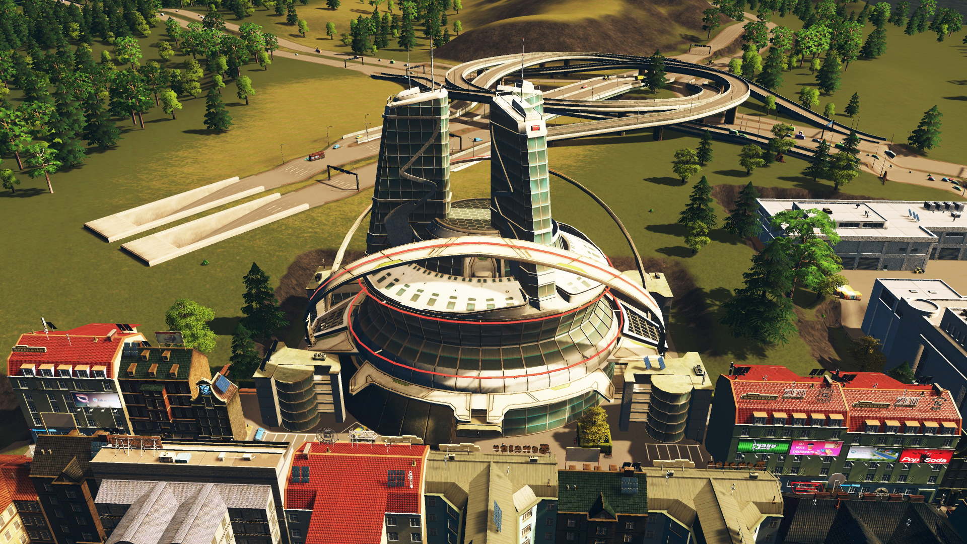 Hadron-Collider in Cities Skylines