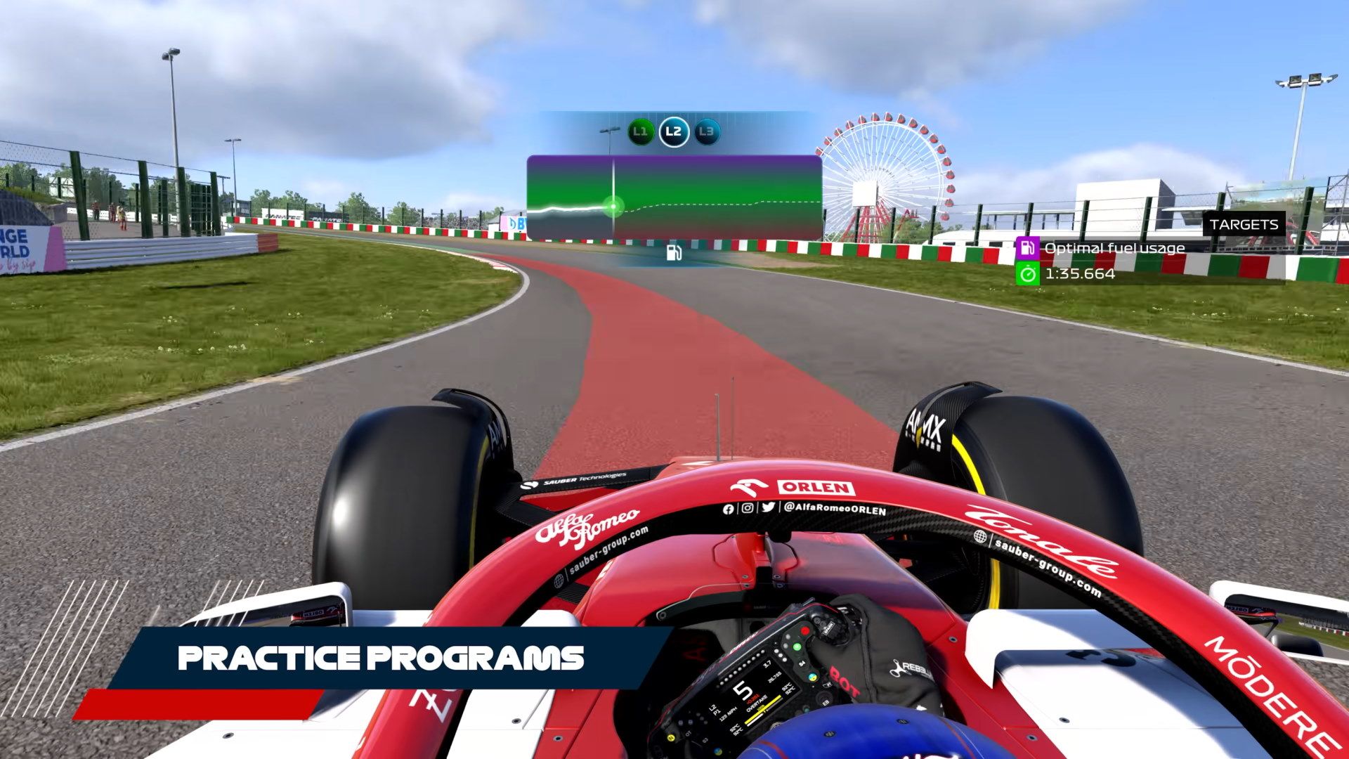 F1 Game: Save Fuel With "Lift and Coast" - This is How it Works