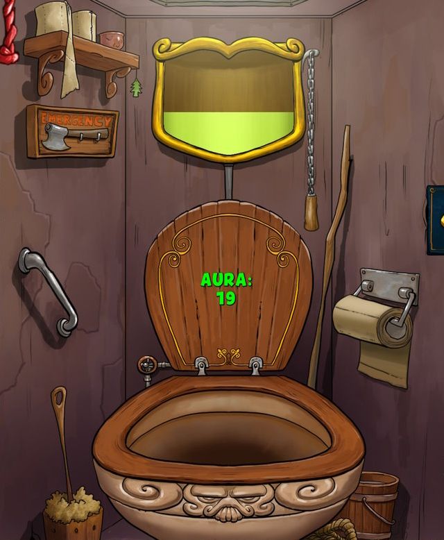 Toilet of the Arcane Gods in Shakes and Fidget