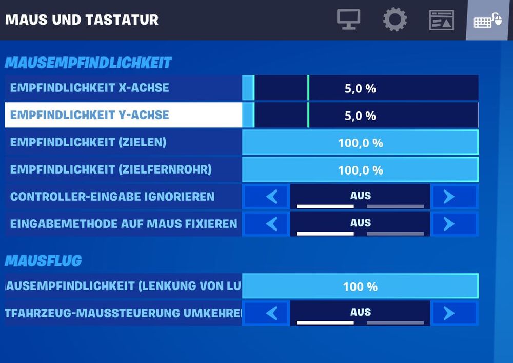 GamingMaus Logitech G703 Lightspeed für Fortnite einstellen