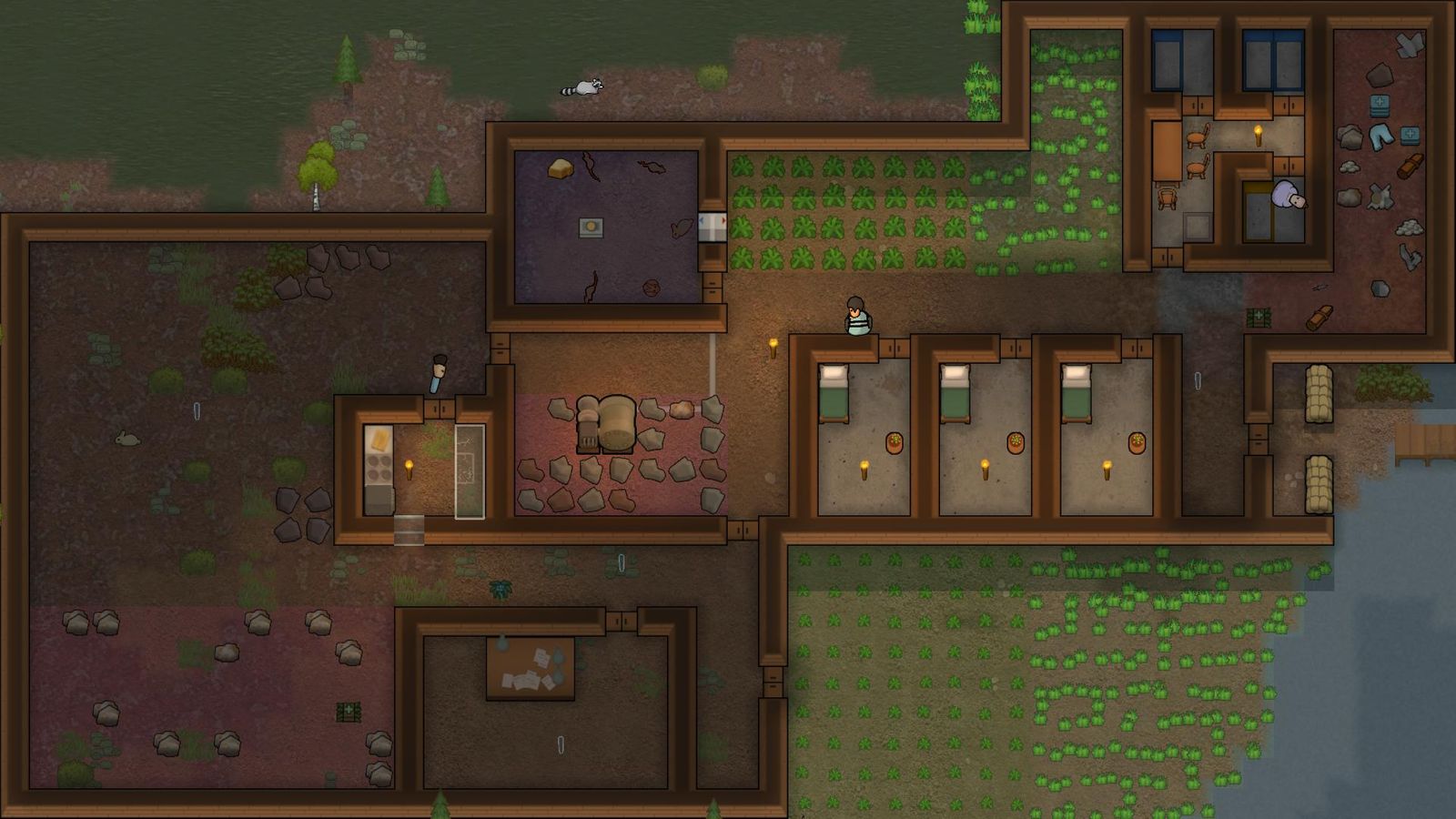 RimWorld: Wie man einen Zeitraffer der Kolonie erstellt