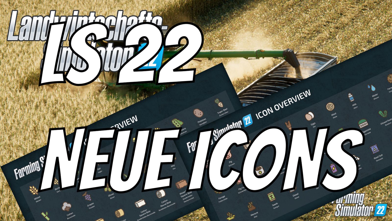 LS22: Neue Icons - Diese neuen Symbole haben wir vermisst