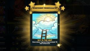 Shakes & Fidget: Level 1 Item 20x Upgraden für "Sky is the Limit"