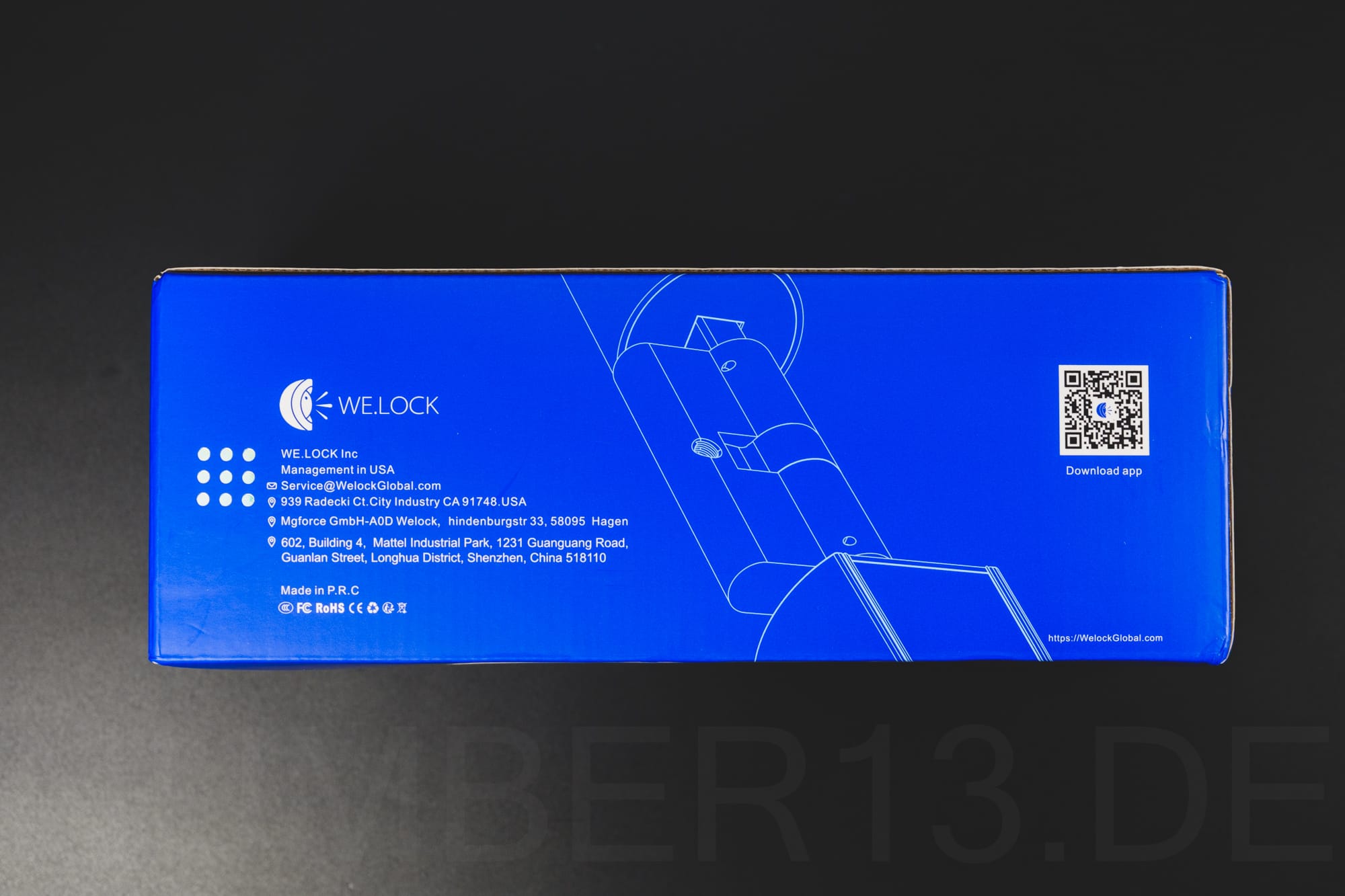 WELOCK ToucA51 Fingerabdruck-Türschloss im Test Tech / Review